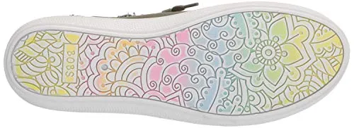 Skechers Women's Bobs B Cute Sneaker, White Canvas