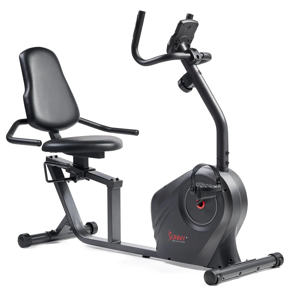 Smart Magnetic Resistance Recumbent Bike with Easy Adjustable Seat