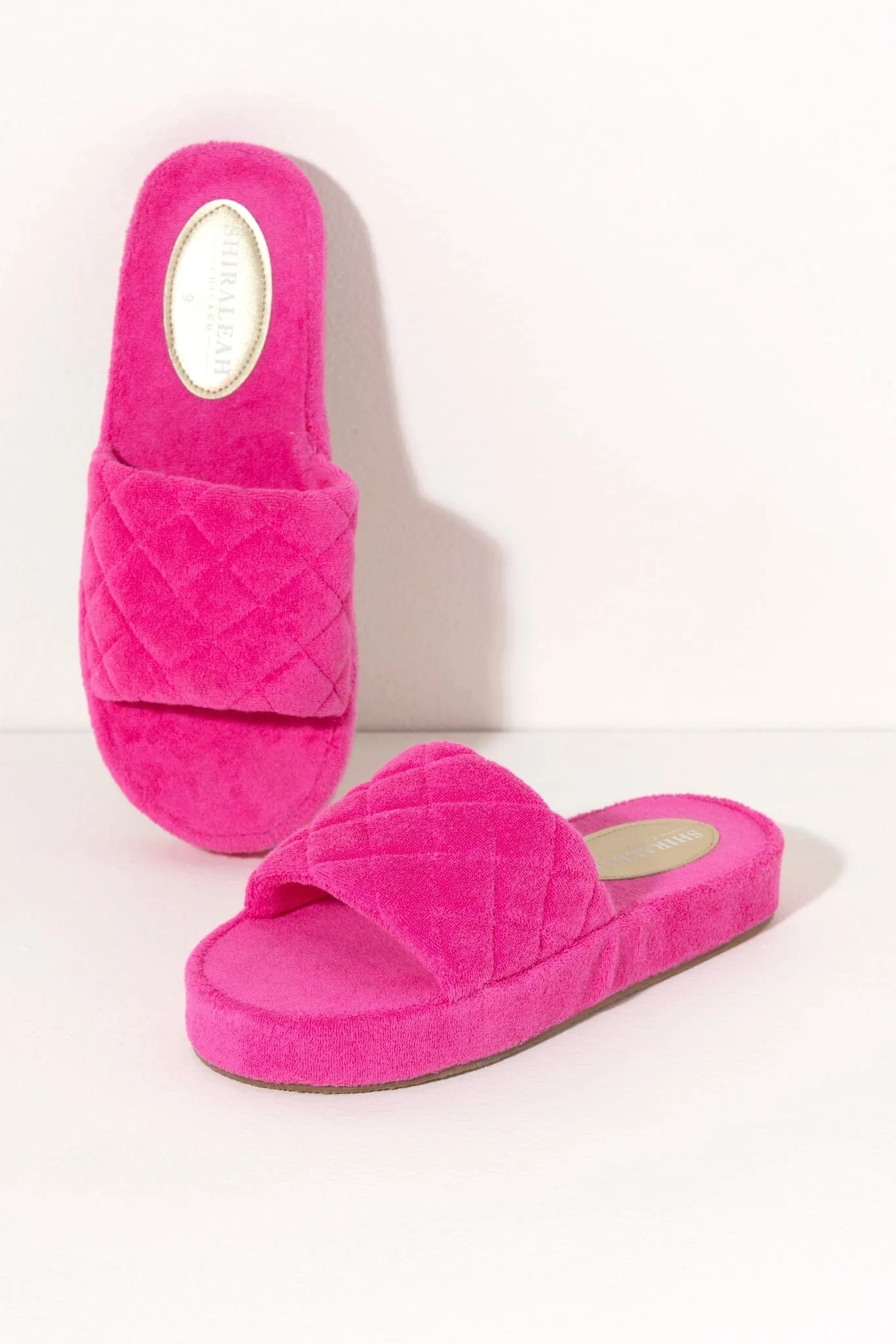 Sol Terry Pool Slides | Fuchsia