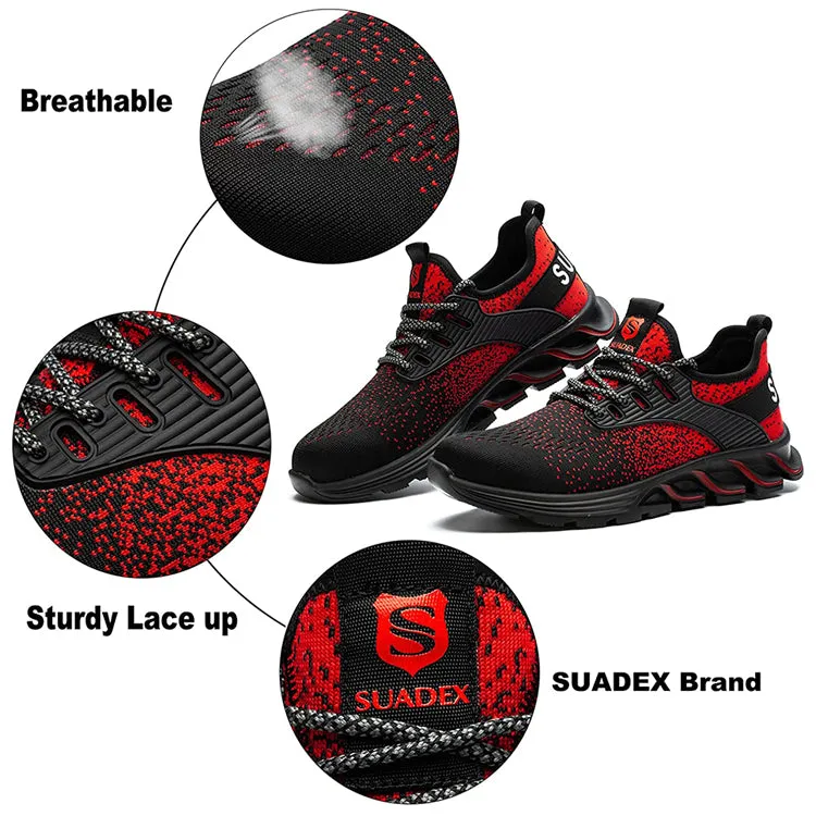 SPEED | SUADEX Comfortable Lightweight Steel Toe Shoes