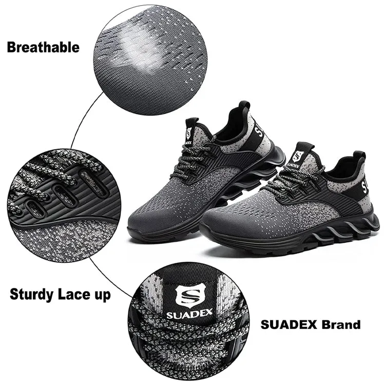 SPEED | SUADEX Comfortable Lightweight Steel Toe Shoes