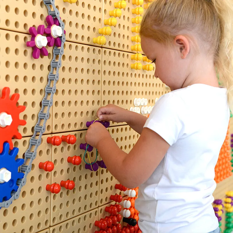 STEM WALL - 512 Piece Pegs (8 Colours) Set I