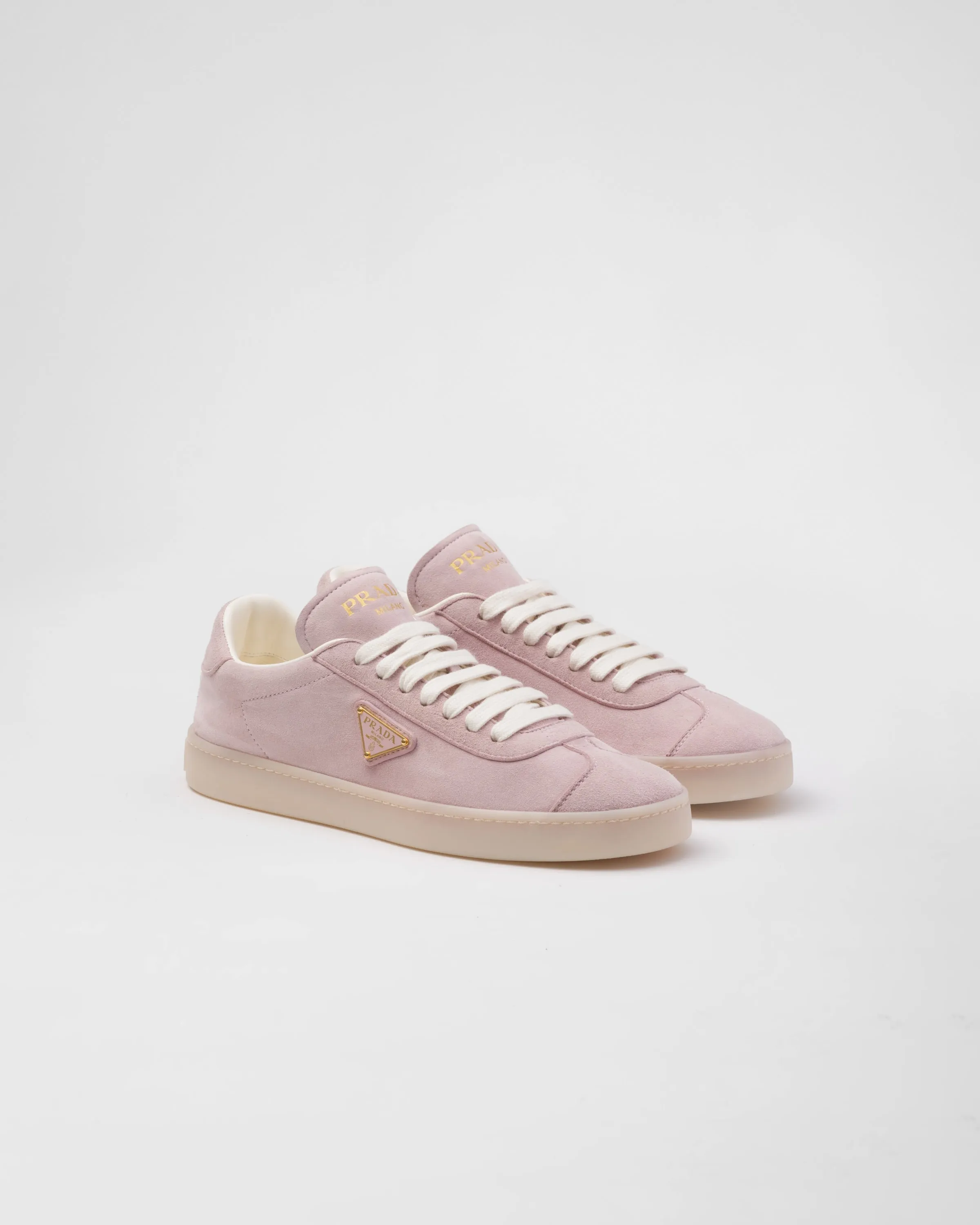 Suede sporty sneakers