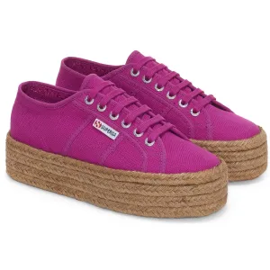 Superga 2790 Rope 100% Cotton Women's Violet Purple Trainers