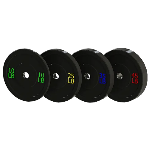 THROWDOWN FIT BUMPER PLATE 25 LBS - BLACK