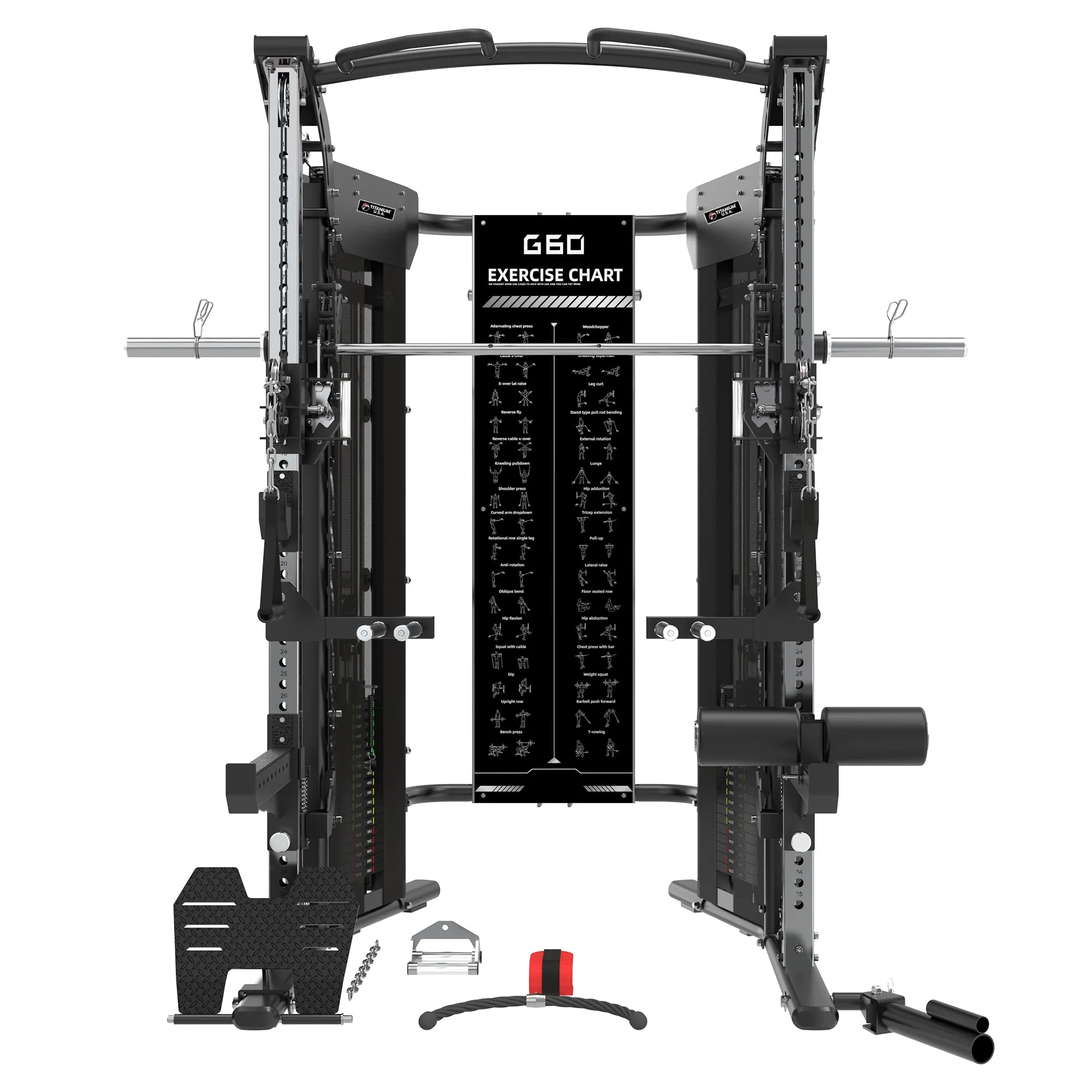 TITANIUM USA G60 FUNCTIONAL SMITH MACHINE