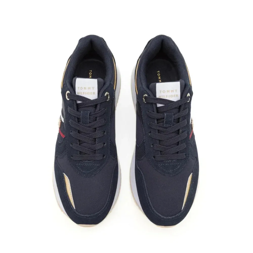 Tommy Hilfiger CORP WEBBING RUNNER Sneakers Women FW0FW07383-NVY