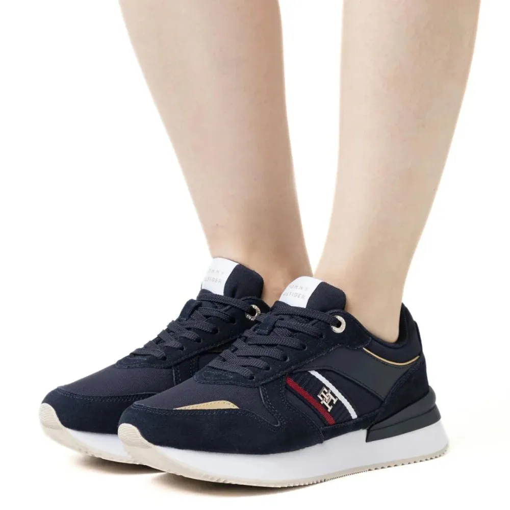 Tommy Hilfiger CORP WEBBING RUNNER Sneakers Women FW0FW07383-NVY