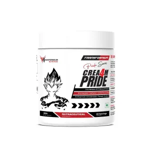 Transformium Nutrition Pure Creatine Monohydrate (83 Servings, 250 gm) for Increased Muscle Mass, Strength, Power, Fast Recovery, Rapid Absorption (Unflavoured)