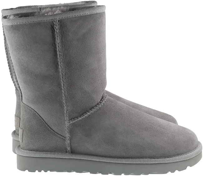 Ugg Boots Womens Classic Short II Grey