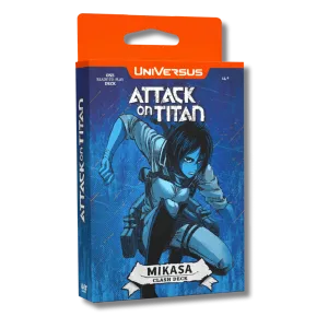 UniVersus CCG: Attack on Titan - Battle for Humanity Clash Deck (Mikasa Ackerman)