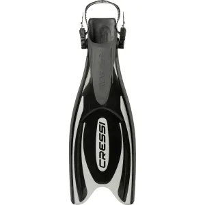 Used Cressi Frog Plus Open Heel Fins - Black-Large / XLarge