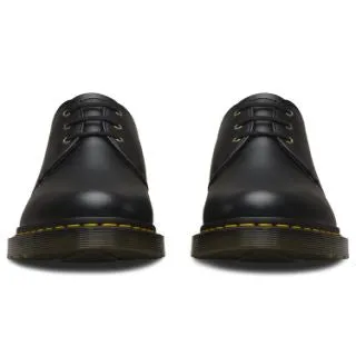 Vegan 1461 Black Felix Rub Off Oxford