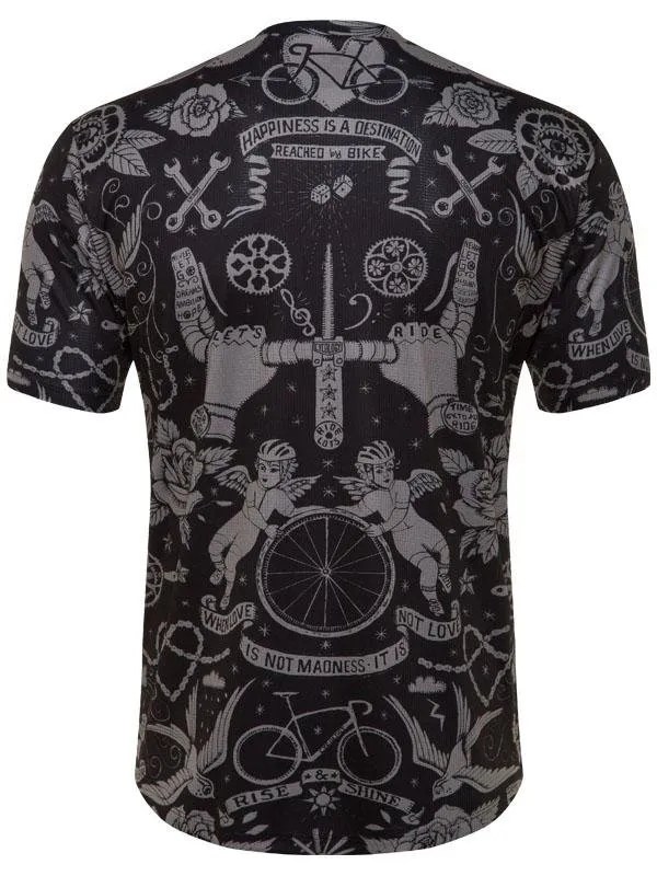 Velo Tattoo Men's Technical T-Shirt