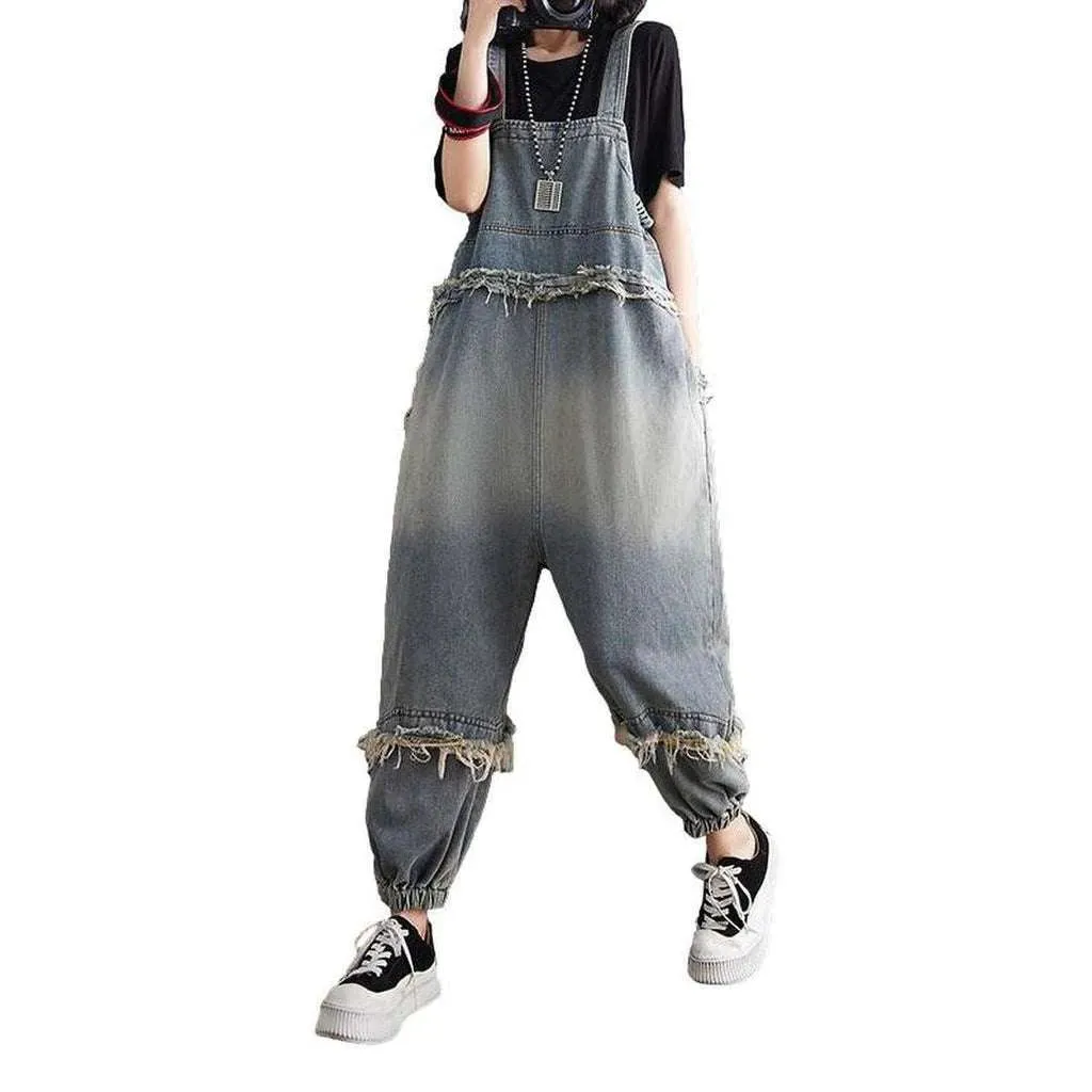 Vintage women's denim overall