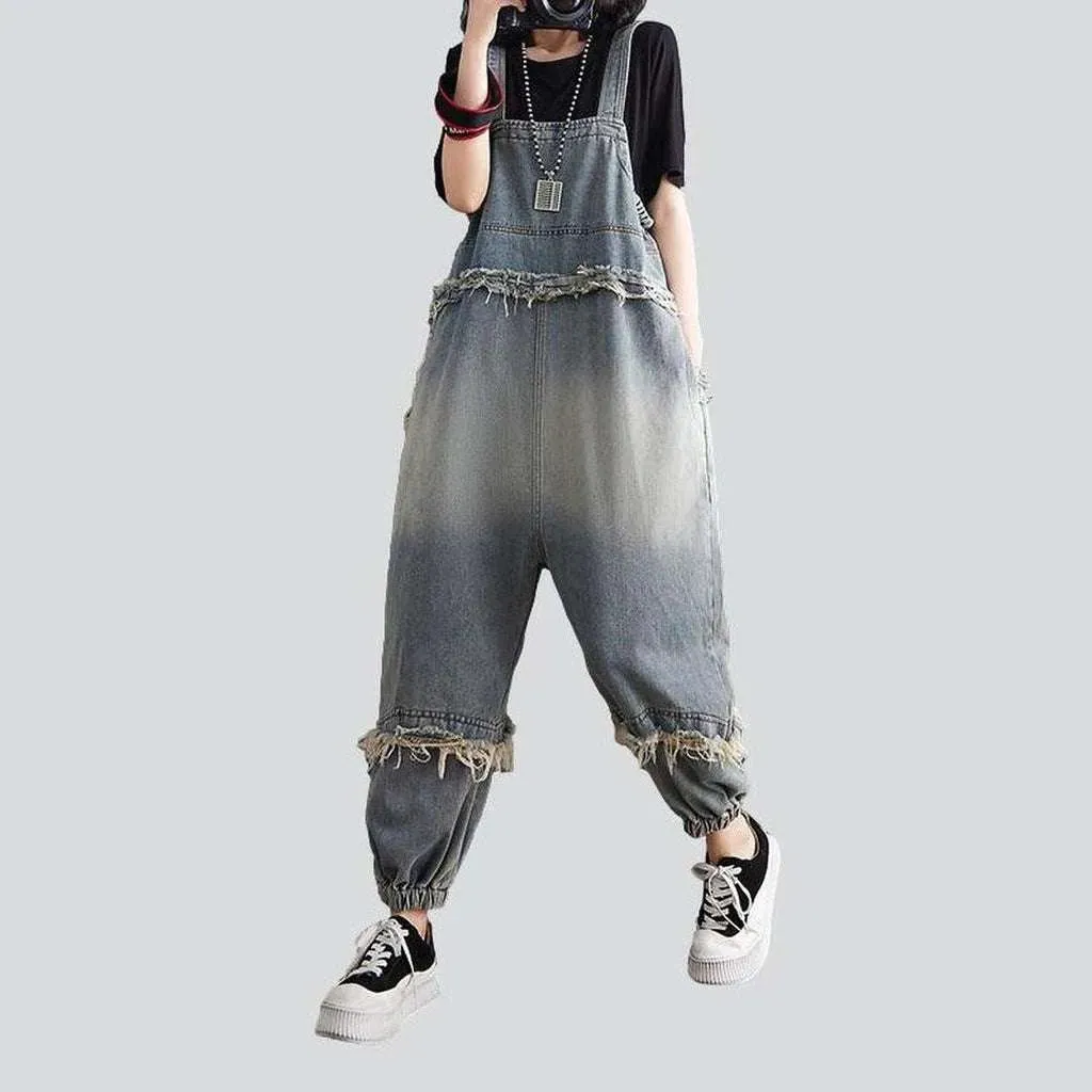 Vintage women's denim overall