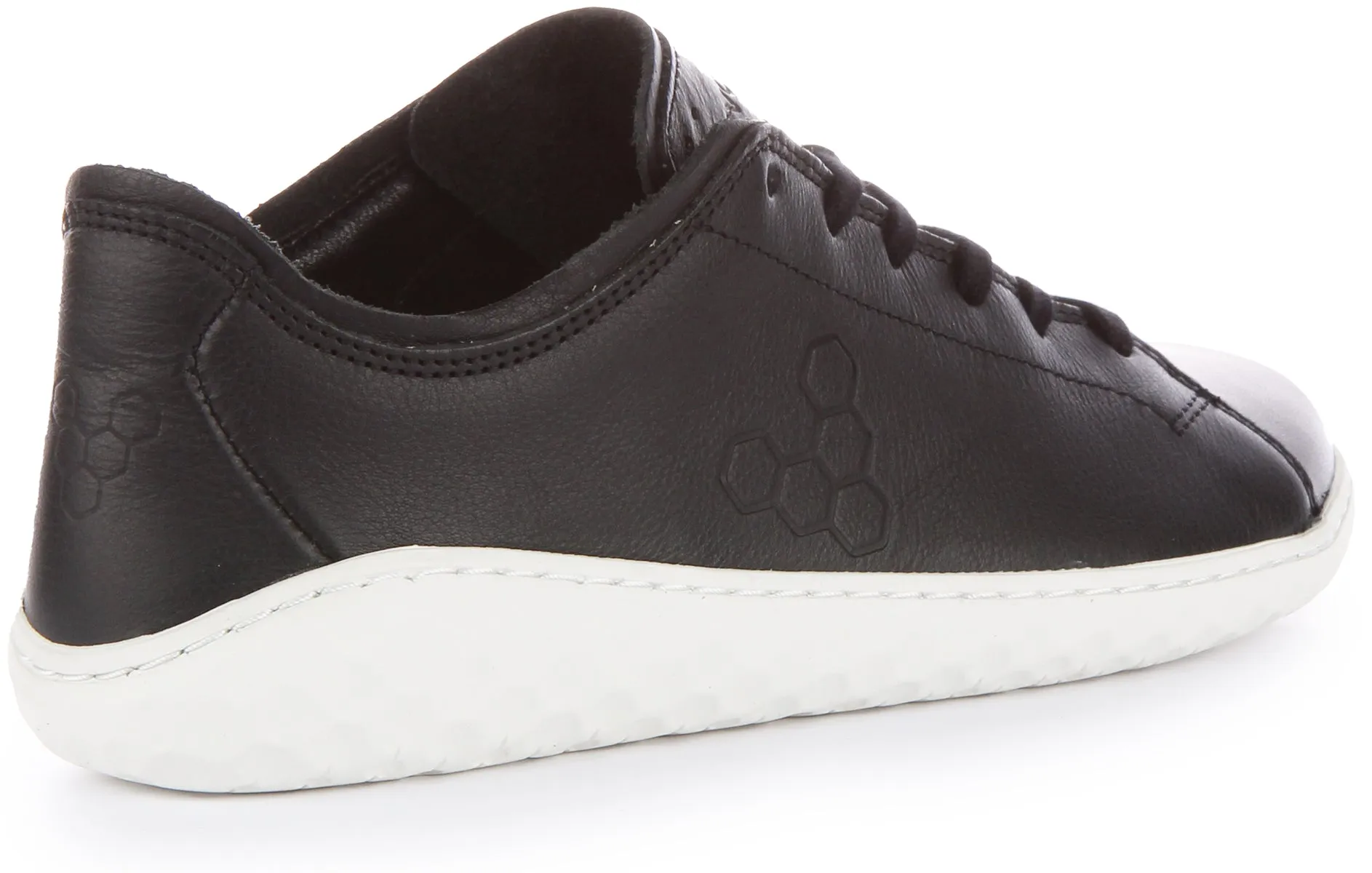 Vivobarefoot Geo Court III In Black White For Women