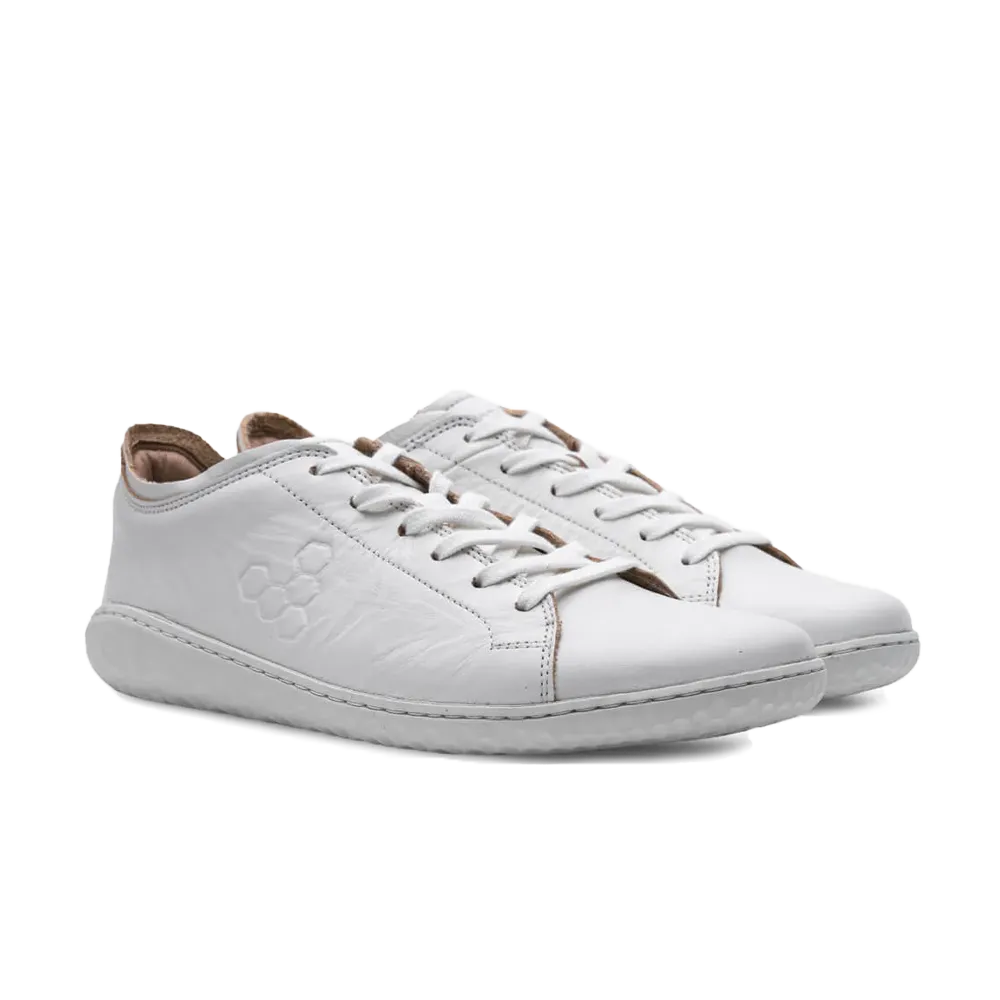 Vivobarefoot Geo Court III Mens Bright White CLEARANCE