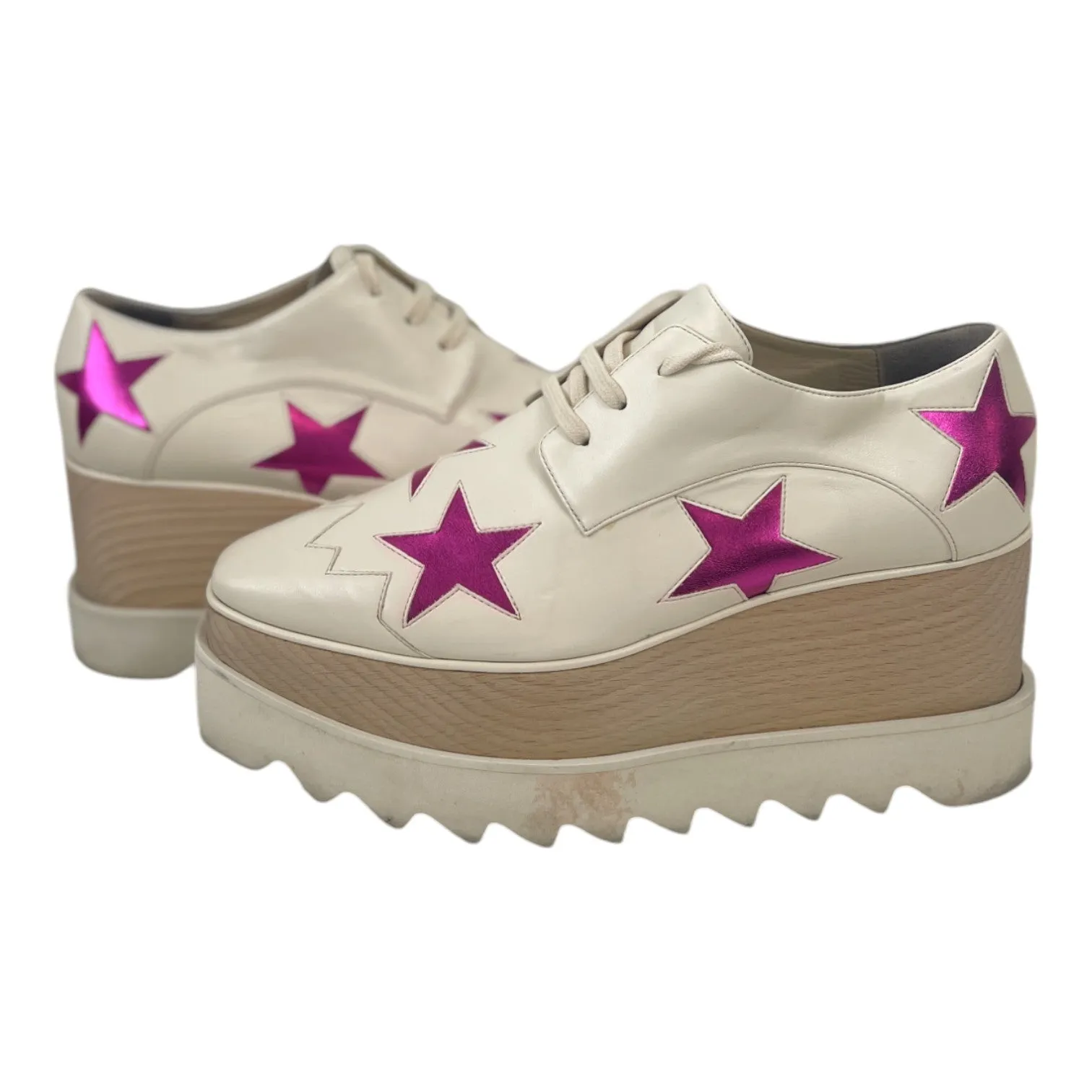 Women's Elyse Star Low Trainers White Size EU 36 / UK 3