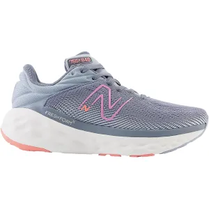 Women's New Balance W840FLS Fresh Foam X Arctic Grey/Raspberry Mesh