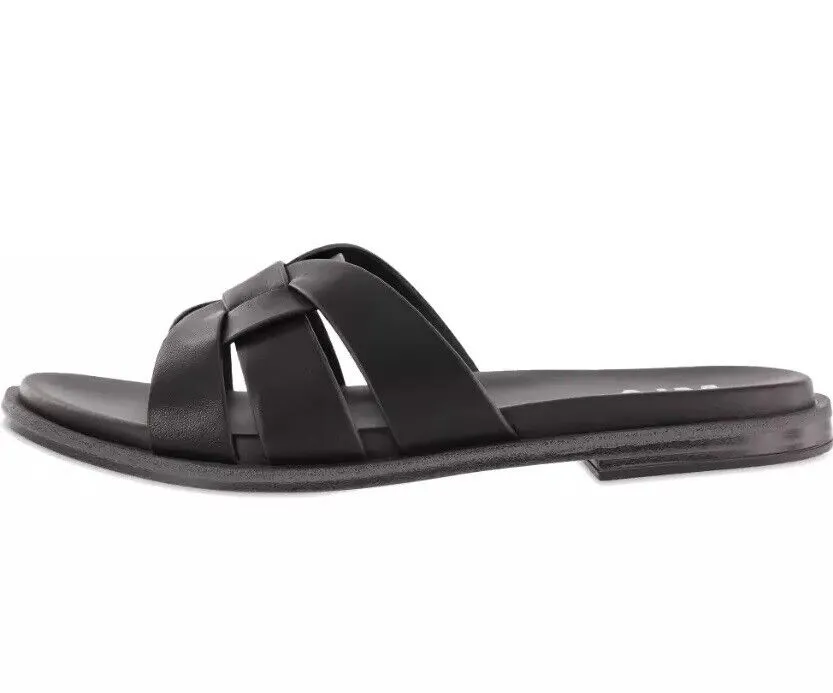 Women's Shoes MIA POLIANA Slide Sandals MH2713 BLACK