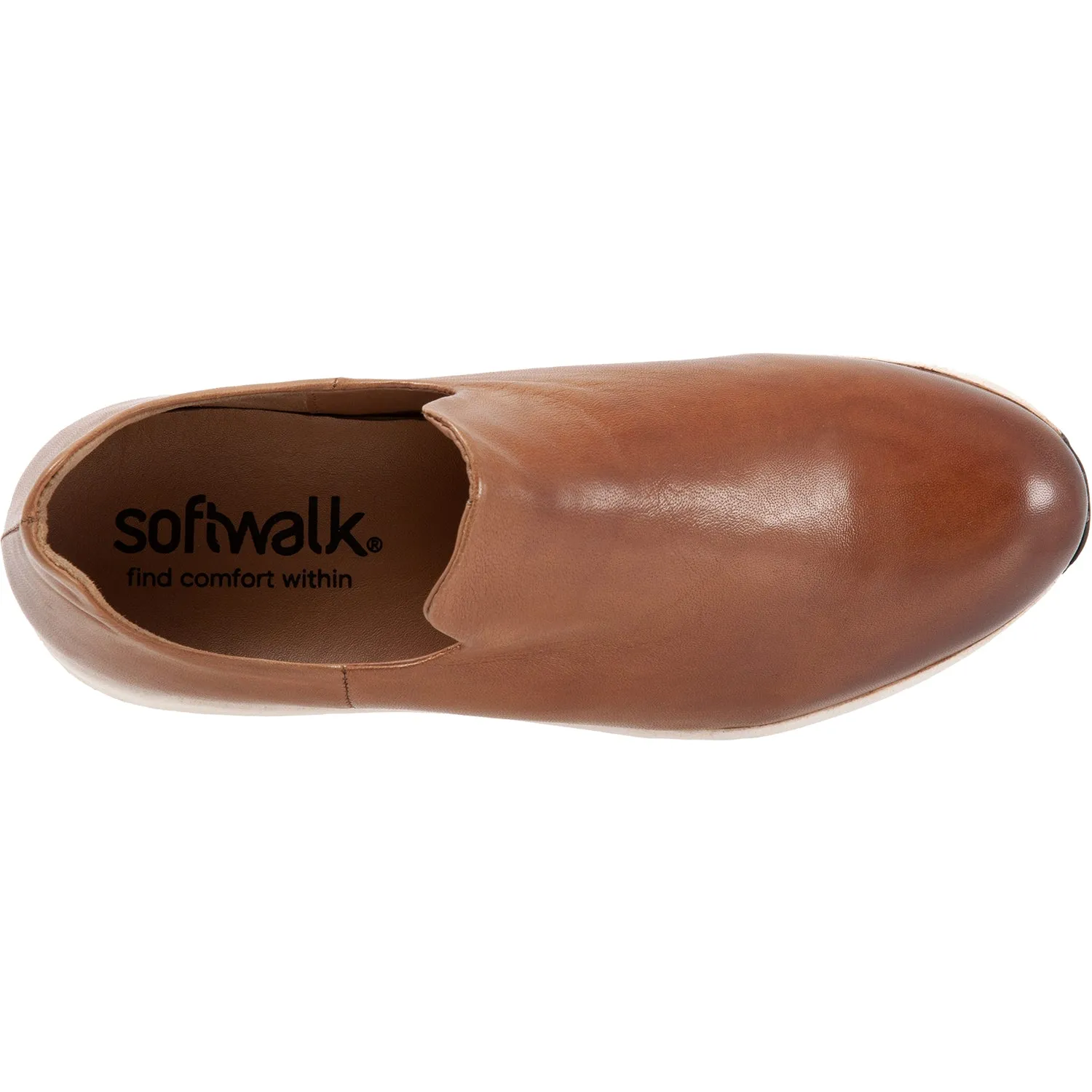 Women's SoftWalk Isa Cognac Leather