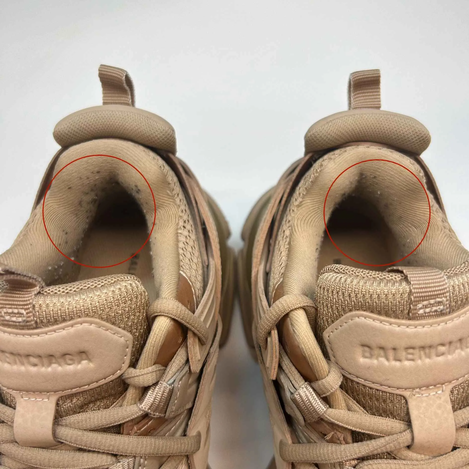 Women's Track Low Trainers Nude Size EU 36 / UK 3