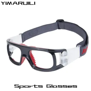 Yimaruili Unisex Full Rim Square Tr 90 Sports Eyeglasses SP0862